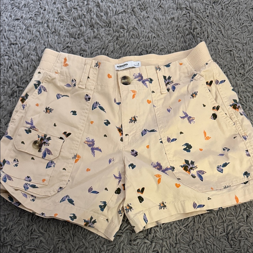 Floral Print Women's Shorts